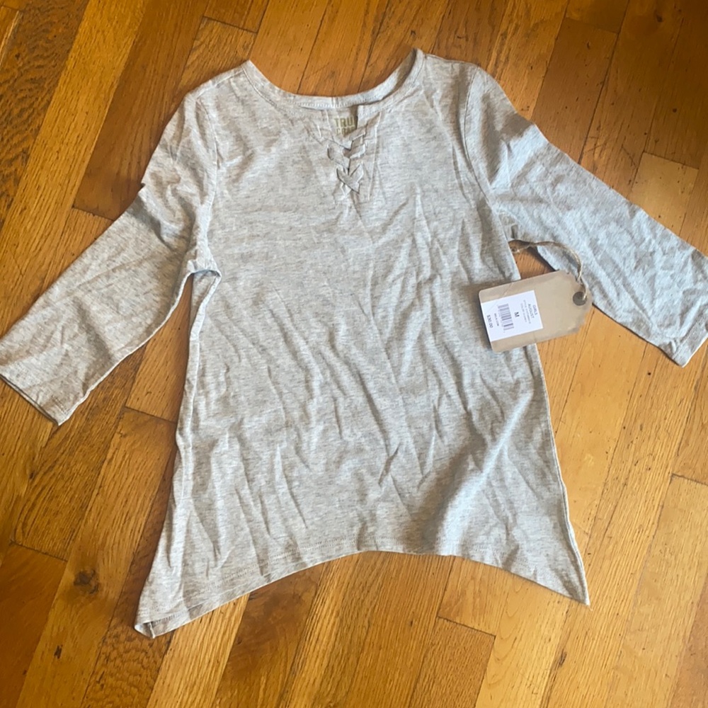 Grey Cotton Top